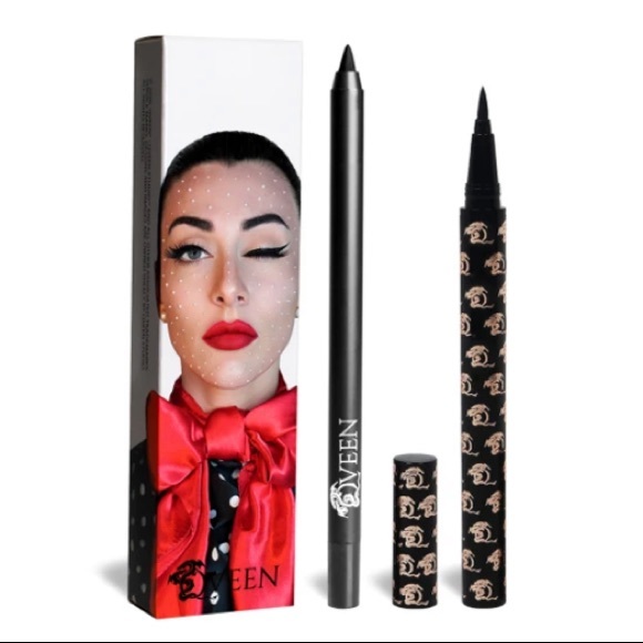 Sephora Makeup Qveen Studio Dragon Duo Black Eyeliner Set Poshmark